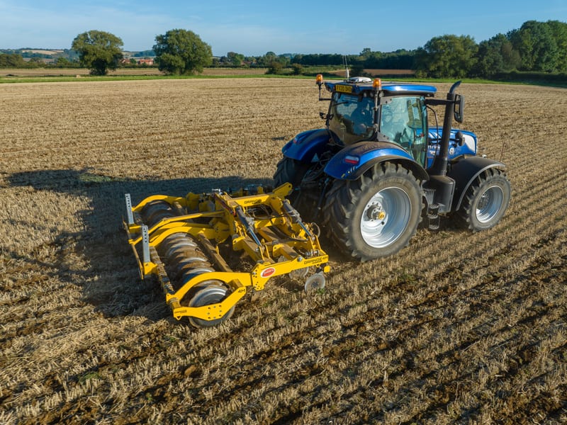 Subsoil compaction relief soil structure