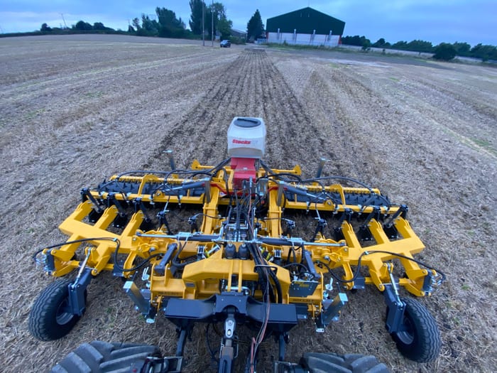 LDT packer roller seedbed preparation field